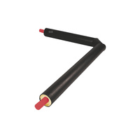 Łuk BRUGG CPX UNO, PE (na wtyk x na wtyk)