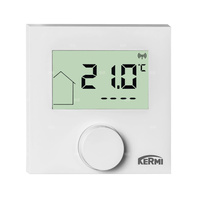 Kermi x-net sterow. naścienny radio LCD, instrukcja montażu w zestawie