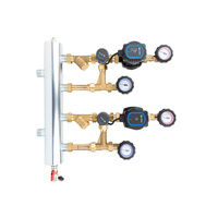 Grupa pompowa AFRISO BPS 966 AP GZ x GW 1'' x 3/4'', z zaworem mieszającym, z pompą obiegową AFRISO APH 160 15-7/130 mm