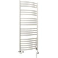 Grzejnik drabinkowy Concept By TERMA Sydney, podłączenie SX, wym. 710 x 400 mm, kolor biały drogowy RAL9016, moc 280W