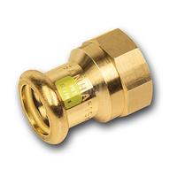 Mufa SANHA Press Gas, Cu, 12 mm x 1/2'' (zw x GW)