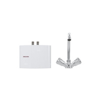 EIL 4 Trend + UT Mini przepł. bezciśnieniowy hydraulicznie sterowany ogrzewacz wody z stojącą armaturą. Montaż pod umywalką, 4,4 kW. Prąd znamionowy 15,2 A, napięcie 230 V