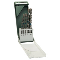 5-częściowy zestaw Wierteł do betonu 5,0 x 85, 6,0 x 100, 6,0 x 100, 8,0 x 120, 10,0 x 120