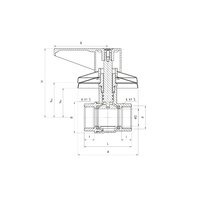 Zawór wodny PERFEXIM 428CH GW 3/4'' x GW 3/4''