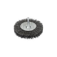 Druciane szczotki tarczowe do wiertarek drut falisty, 100 mm