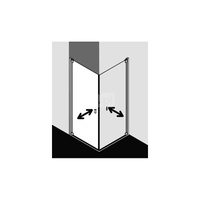 Kermi Drzwi wah. Raya 1KL 1000x 1850 970-1000 SIMG ESG Clean