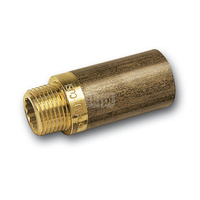 Przedłużka SANHA PURAFIT, brąz, 1 1/4'' (GW x GZ), 50 mm