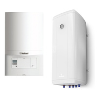 Pakiet - Kocioł gazowy jednofunkcyjny VAILLANT ecoTEC pro VC 146/5-3 kondensacyjny wiszący 5.9 - 15.3 kW + Czujnik c.w.u. + Zasobnik c.w.uVulcan 120L wiszący