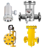 Filtr gazowy WEBA DN15, GZ 3/4" x śrubunek 3/4" - kątowy