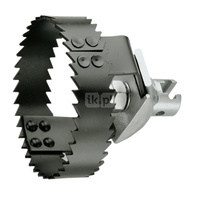 Dwukierunkowy obcinacz korzeni z łącznikiem 22 mm, D=90 mm