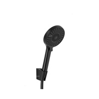 OTAVA NATRYSK PUNKTOWY, UCHWYT ŚCIENNY STAŁY + RĄCZKA 3-FUNKCYJNA + WĄŻ PVC 1500 MM, CZARNY