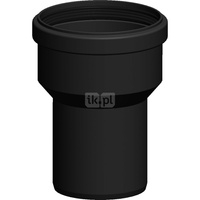 Element rozszerzający z fi60mm do fi80mm ekscentryczny