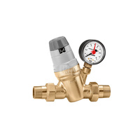 Regulator ciśnienia CALEFFI 5350, GZ 3/4'' z manometrem