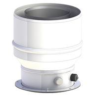 Termet złączka kotła Windsor 50 45,4 kW fi80/125-80/125mm z uszczelką