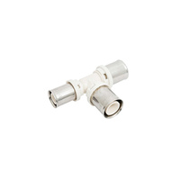 Trójnik QIK Zaprasowywany redukcja PPSU 16 mm x 20 mm x 16 mm (złącze zaprasowywane)