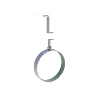 Uchwyt JEREMIAS TWIN61 stal nierdzewna fi 110/160 mm