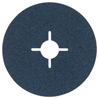 FIBR.D115MM P80 B/MET CYRK BL MIN 50