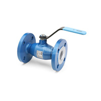 Kurek kulowy kołnierzowy do wody WKC 1a PN40 DN 15 kula k.o.