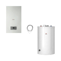 Pakiet - Kocioł gazowy jednofunkcyjny SAUNIER DUVAL Thelia Condens AS 18 kondensacyjny wiszący 5.3 - 19.1 kW + Zasobnik c.w.uFE 120/6 BM
