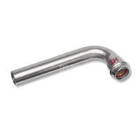 Łuk 90' SANHA NiroSan Press Industry długi, stal nierdzewna, 18 mm (zw x zz)