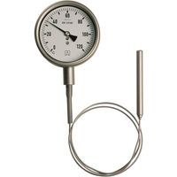 Termometr gazowy AFRISO FTh 100 Ch, D442 0-300'C fi 100 mm łączony rad