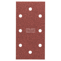 10-częściowy zestaw papierów ściernych do szlifierek oscylacyjnych K = 80