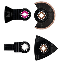 4-częściowy zestaw do płytek Starlock ACZ 85 RT3 (1x), AVZ 78 RT2(1x), ATZ 52 SC (1x), AIZ 20 AB (1x)