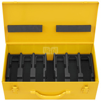 Skrzynka blaszana z wkładką