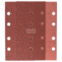 10-częściowy zestaw papierów ściernych do szlifierek oscylacyjnych K = 60, 120, 180