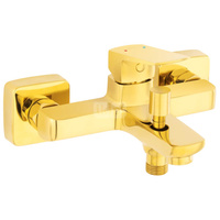 VITTO VerdeLine bateria wannowa ścienna, złoty