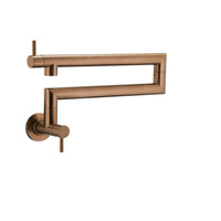 DUERO POT FILLER GOLD Bateria kuchenna przegubowa, PVD Brushed rose gold
