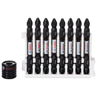 9-częściowy zestaw końcówek wkręcających Impact Control PH2 / PZ2