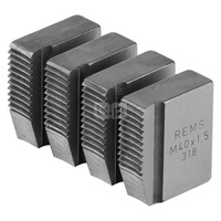Noże gwintujące M 40 x 1,5, Zestaw REMS
