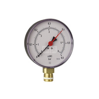 Manometr z rurką Bourdona AFRISO HY 0/4 bar G1/2B radialne fi 100 mm, kl. 1.6%