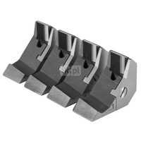 Noże grzebien. HSS +Mocowanie M 63 x 1,5, Zestaw