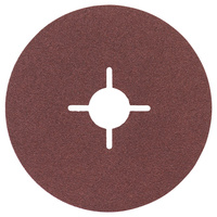 FIBR.D115MM P120 E/MET ALOX BR MIN 50