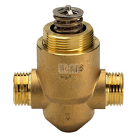 Zawór regulacyjny dwudrożny DANFOSS VZ2, DN 15 (GZ metryczny x GZ metryczny), PN 16, Kvs: 0.63 m3/h