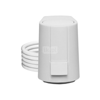 Siłownik termoelektryczny. Zasilanie 24 V. Normalnie zamknięty.Dla serii 145 i 149. Montaż przy użyciu adaptera. Sygnał sterujący 0-10 V.