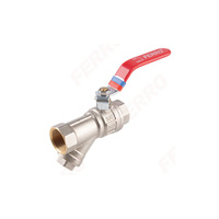 Zawór kulowy FERRO F-POWER 1 1/4'' GW, uchwyt: dźwignia