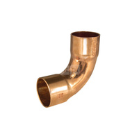 Łuk 90' UNIPAK, Cu, 22 mm (lut wewnętrzny x lut wewnętrzny)