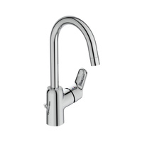 CONCEPT 100 Bateria umywalkowa stojąca wysoka z korkiem