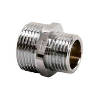 Nypel FERRO redukcja, mosiądz (chrom), 3/4'' x 1/2'' (GZ)