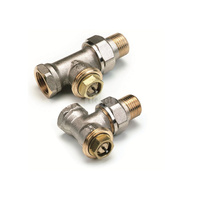 Zawór grzejnikowy termostatyczny Concept By COMAP M28 1/2" kątowy, połączenie M28 x 1/2''