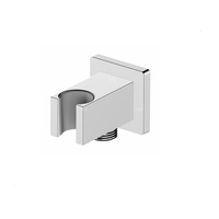 Przyłącze podtynkowe kwadratowe z uchwytem rączki natrysku new, chrom