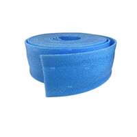 Taśma brzegowa KOTAR z nacieciami Niebieska Grubość . 8mm x 150mm x 25 mb