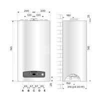 Kocioł wiszący kondensacyjny CARES S 24
