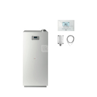 Pakiet-Kocioł gazowy jednofunkcyjny SAUNIER DUVAL Niedźwiedź Condens KKS48 kondensacyjny stojący 15.5 - 51.5kW + Czujnik temperatury zewnętrznej + Czujnik c.w.u. NTC + Regulator EXACONTROL E7C + Drugie przyłącze powrotu