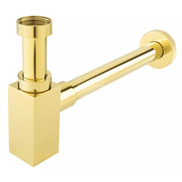 Syfon QUADRO mosiężny, G5/4, złoty