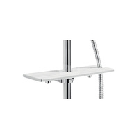 Półka na kosmetyki do natrysków, fi22mm, chrom