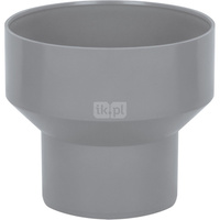 Osłona wywietrznika dachowego MAGNAPLAST kolor szary 160 mm, PP (PP)